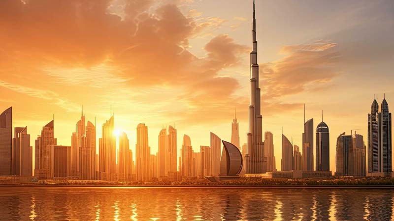 Sunset Time in Dubai