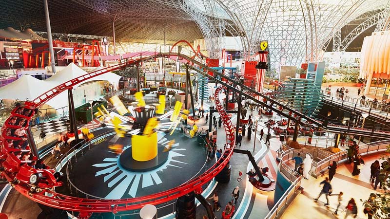 Ferrari World Abu Dhabi Attractions