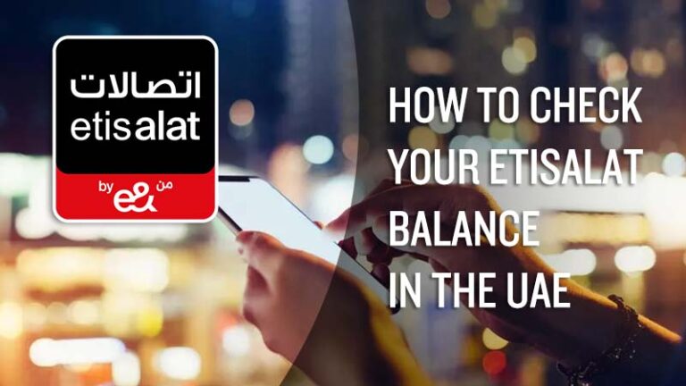 etisalat business plan balance check