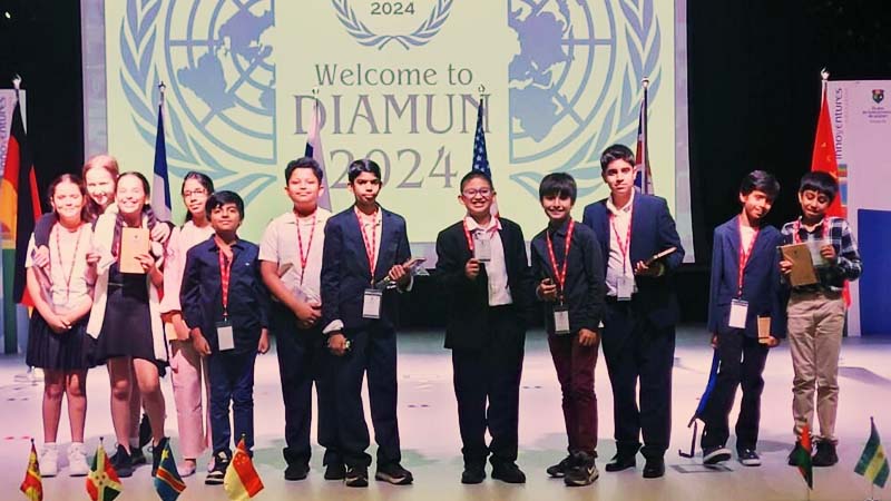 Junior DIAMUN Empowers Students with Skills in Diplomacy and Global Citizenship