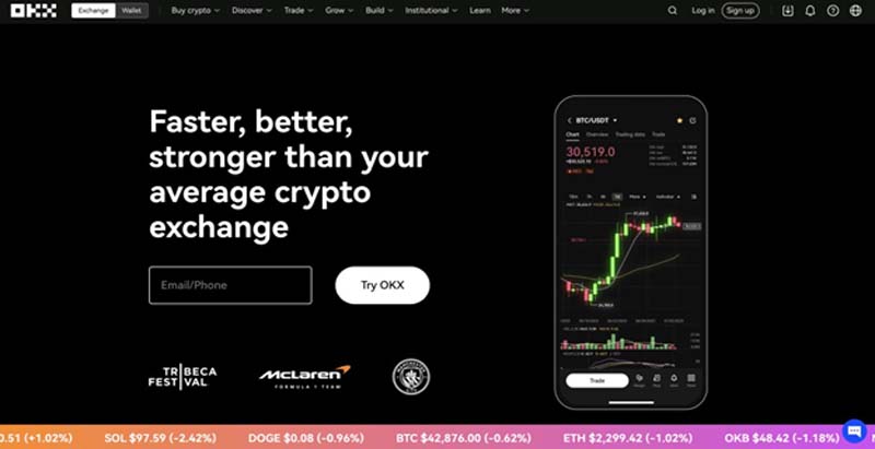 OKX Cryptocurrency Exchange in UAE