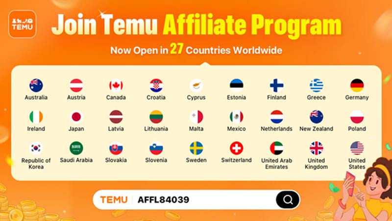 TEMU Affiliate Program Updates: Earn up to AED 400,000 per month!